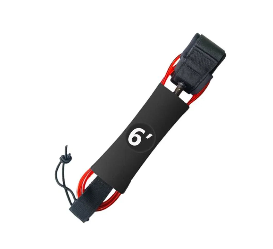 Surf Leash 6-10ft SUP Board Surf Leg Rope Surfboard Leash TPU Stainless Swivels Inflatable Paddle Board Longboard Foot Rope