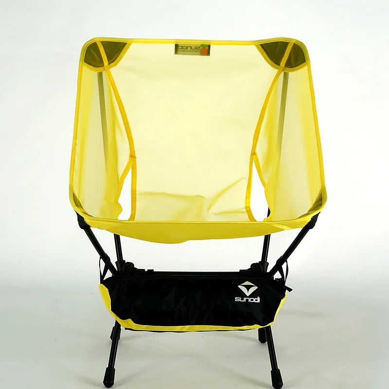 Utra-light 570g Camping Moon Chair Outdoor Folding Chair Hiking Picnic Chair Travel Beach Fishing Chair