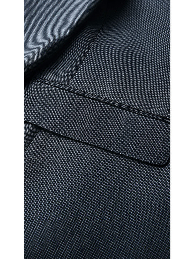 New Italian Pure Wool Men's Suit suit Double-breasted Suit Business Gentleman British Handsome plus size Suit