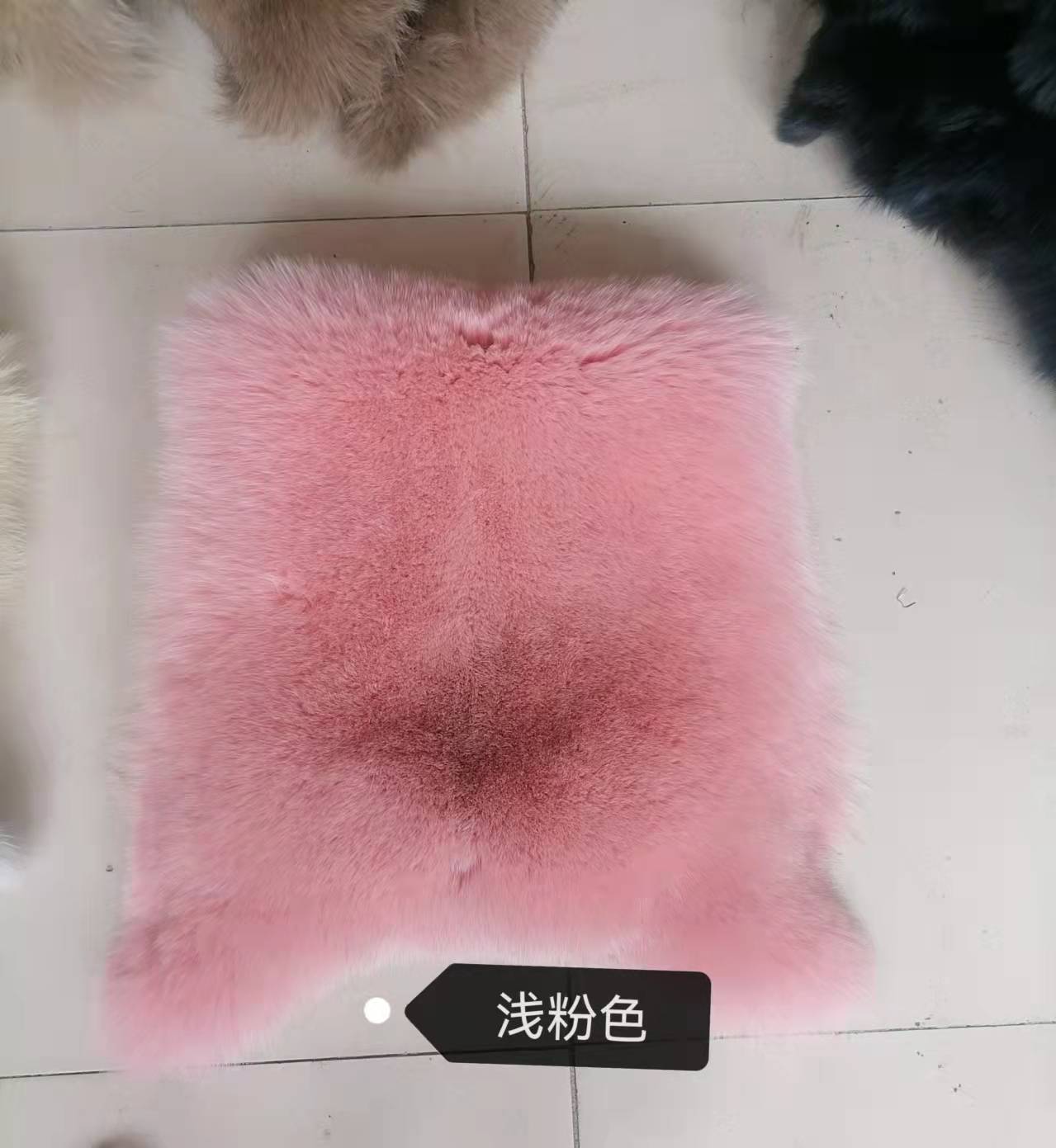 Fashion High-End Young Style Women's Coat, Aliexpress Popular Model, 5-Section Genuine Fox Fur Coat with Fur Integrated