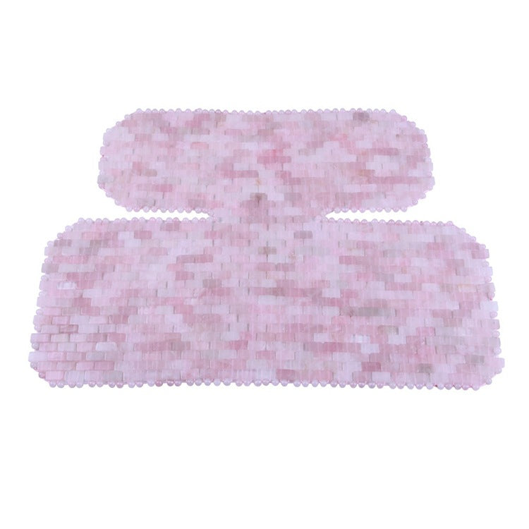 Powder crystal eye mask Jade eye crystal eye mask to relieve eye fatigue amethyst white jade mask spot hot sale