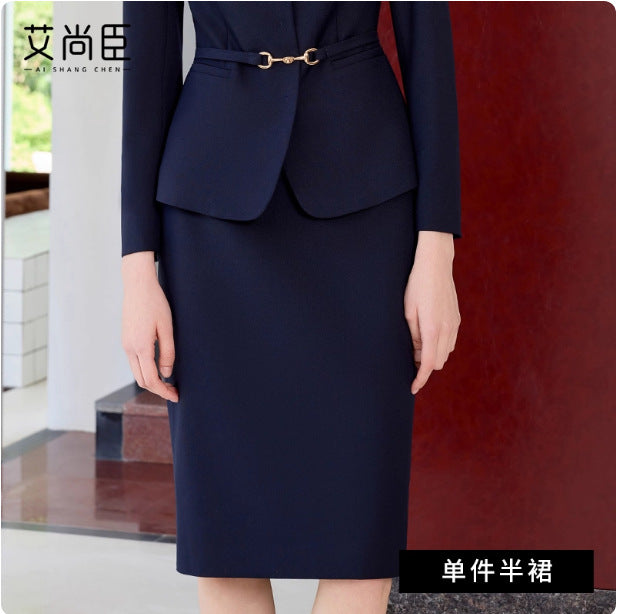 Aishangchen Women's Fashion Autumn Elegant Commuter Suit Formal Niche Design Elegant Workwear