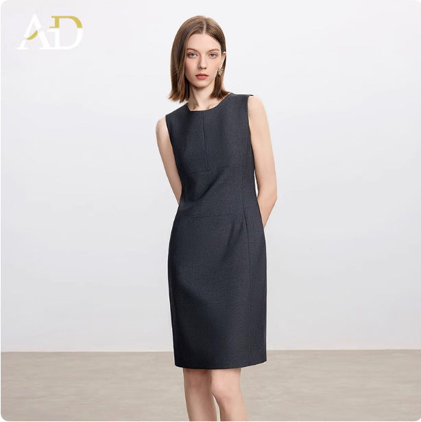 Ad Wool Suit Women's Autum 2025 New Popular High-End Business Wear Two-Piece Khaki Long-Sleeved Suit