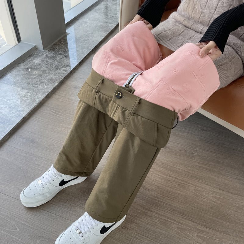 Harbin Xuexiang Travel Down Pants Women's Winter High-end Waterproof Cold-proof Pants Ski -40-degree Cotton Pants