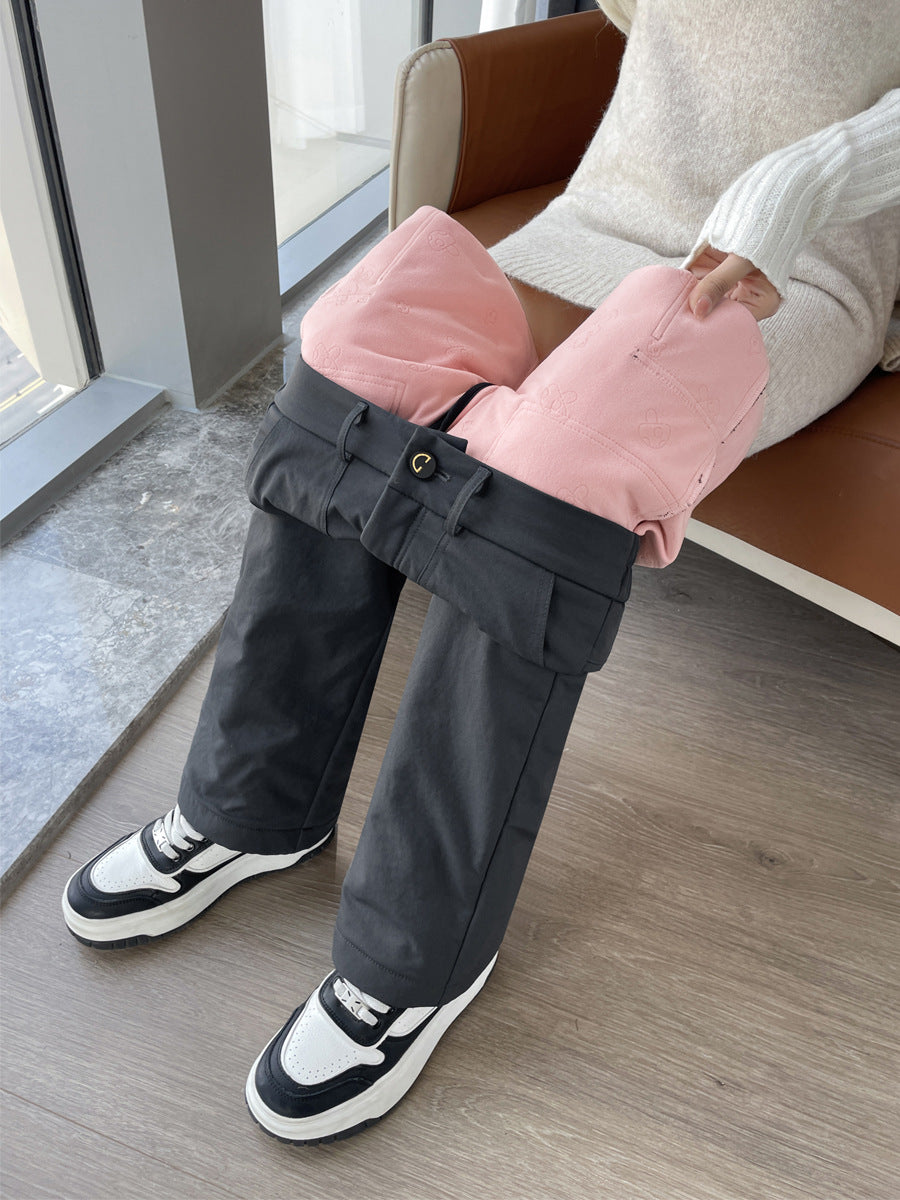 Harbin Xuexiang Travel Down Pants Women's Winter High-end Waterproof Cold-proof Pants Ski -40-degree Cotton Pants