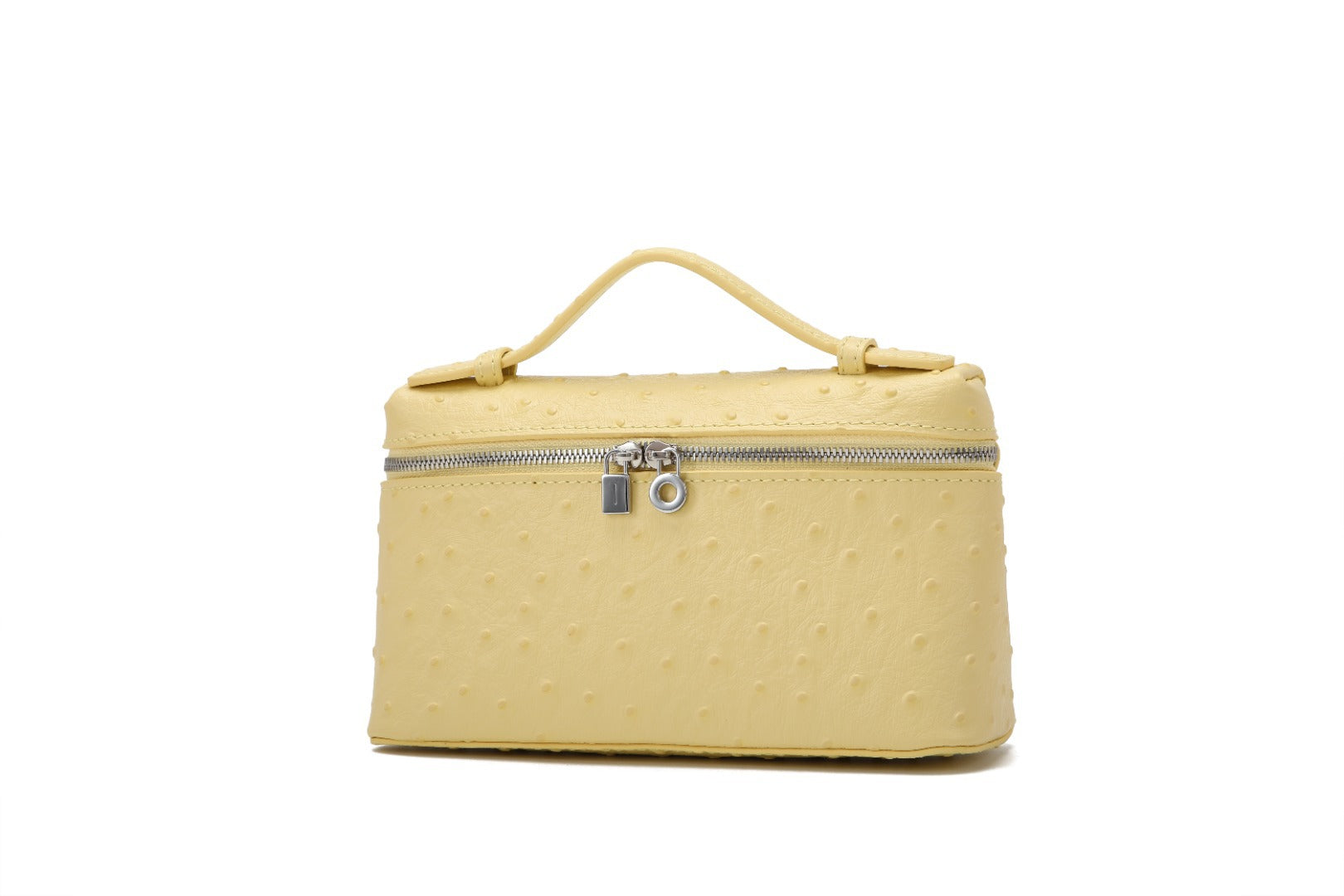 Lp Lunch Box Bag 2025 New First-Layer Cowhide Box Bag High-Quality One-Shoulder Satchel Cross-Body Genuine Leather Women's Bag Cross-Border