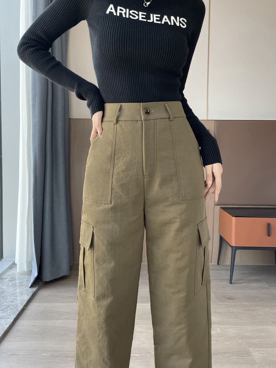 Harbin Xuexiang Travel Down Pants Women's Winter High-end Waterproof Cold-proof Pants Ski -40-degree Cotton Pants