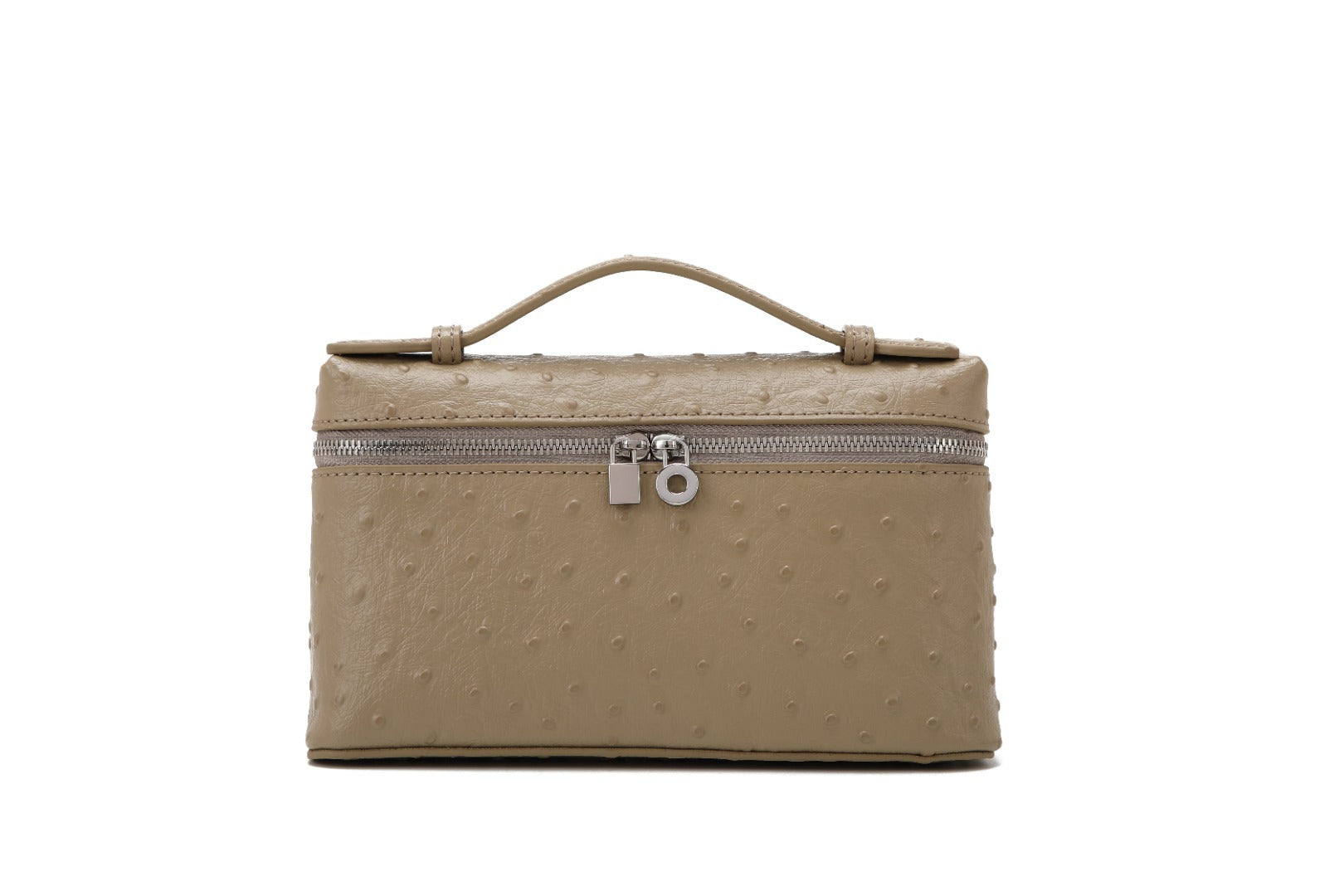 Lp Lunch Box Bag 2025 New First-Layer Cowhide Box Bag High-Quality One-Shoulder Satchel Cross-Body Genuine Leather Women's Bag Cross-Border
