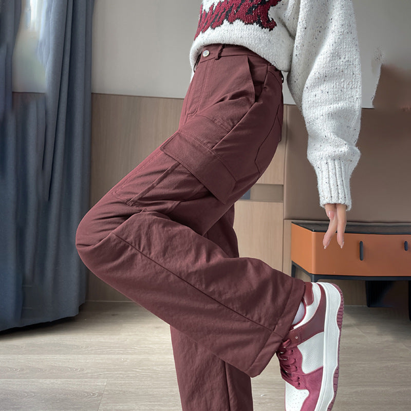 Harbin Xuexiang Travel Down Pants Women's Winter High-end Waterproof Cold-proof Pants Ski -40-degree Cotton Pants
