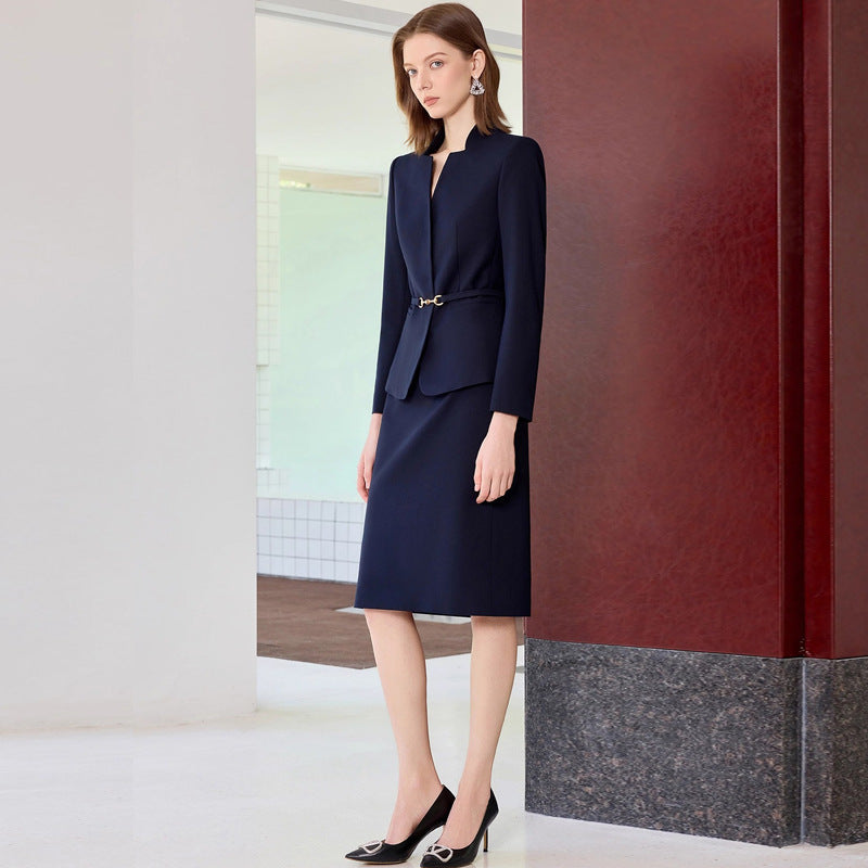 Aishangchen Women's Fashion Autumn Elegant Commuter Suit Formal Niche Design Elegant Workwear