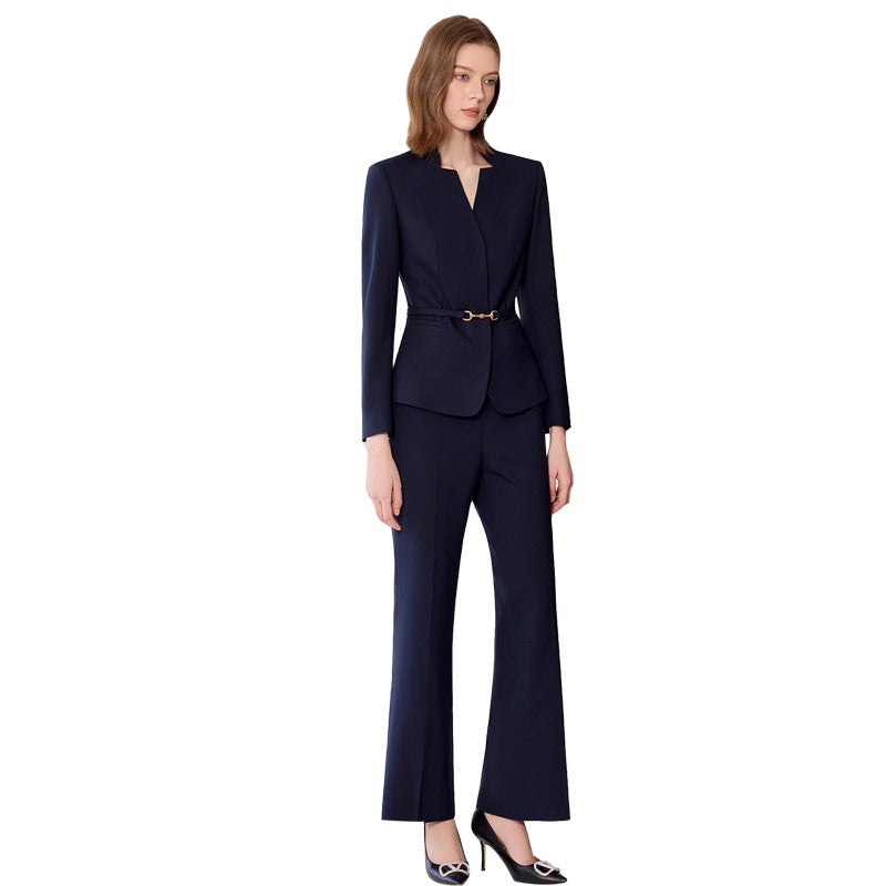 Aishangchen Women's Fashion Autumn Elegant Commuter Suit Formal Niche Design Elegant Workwear