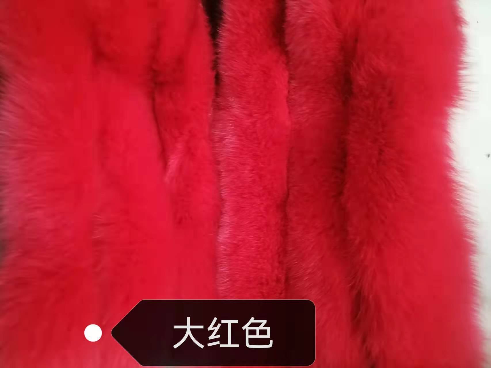 Fashion High-End Young Style Women's Coat, Aliexpress Popular Model, 5-Section Genuine Fox Fur Coat with Fur Integrated