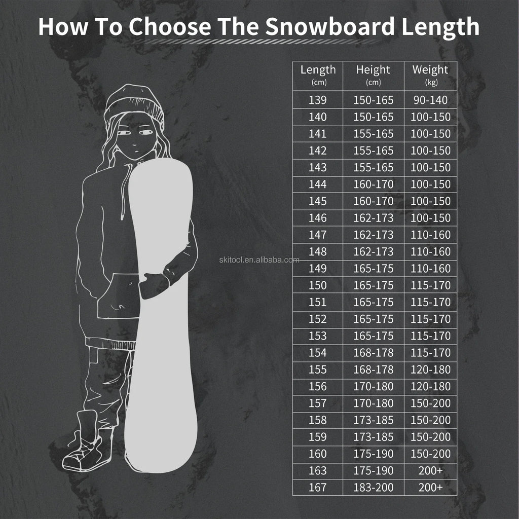 XCMAN Men's Complete Snowboard Package Camber True Twin Carved Snowboard + Bindings + Boots for All Terrain Best for Beginner