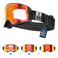 Kapvoe Photochromic Snow Goggles Ski Snowboard Anti-Fog Mask for Men Women Eyewear UV400 Protection Glasses Snowmobile Winter
