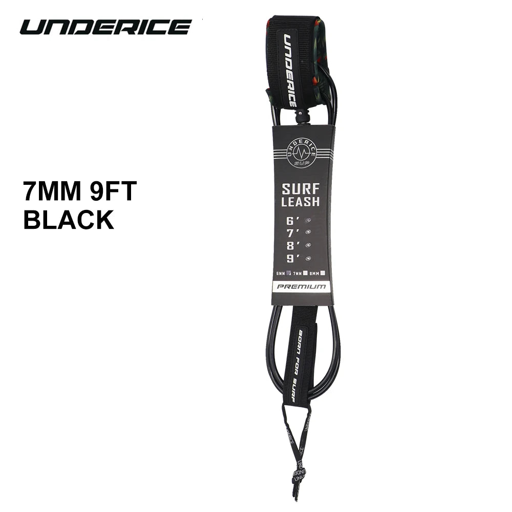 UICE SUP Board Leash Surf Paddle Surf Accessories Surfboard Leash 6-9ft Surf Leg Rope Inflatable Paddle Board Surfing Foot Rope