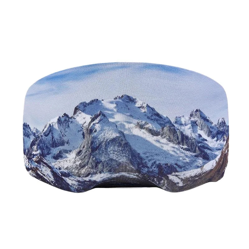 Ski Goggle Cover Scratch-Proof Snowboarding Goggle Protector Cover Elastic Ski Eyewear Cover Snow Sport Glasses Protective Gear