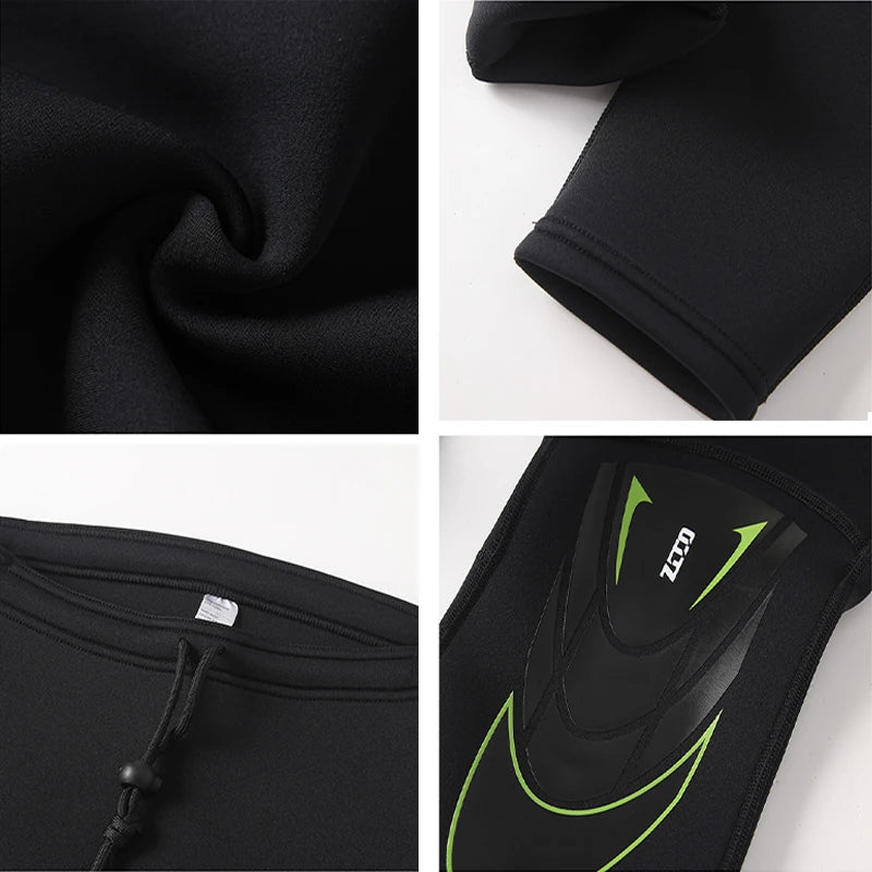 New 3mm Neoprene Wetsuit Men Women Thermal Cold Protection Split Diving Suit  Snorkeling Surfing Swim Jellyfish Protection