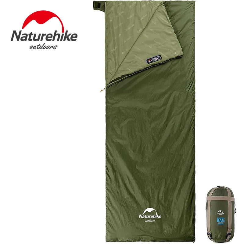 Naturehike lw180 Sleeping Bag Ultralight Sleeping Bag Spring Summer Sleeping Bag Outdoor Hiking Camping Sleeping Bag