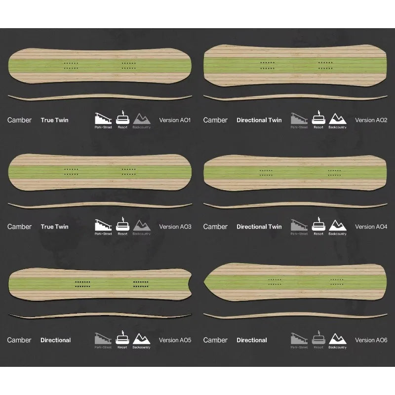 OEM Snowboard Manufacturer Custom Carbon Fiber Snowboard
