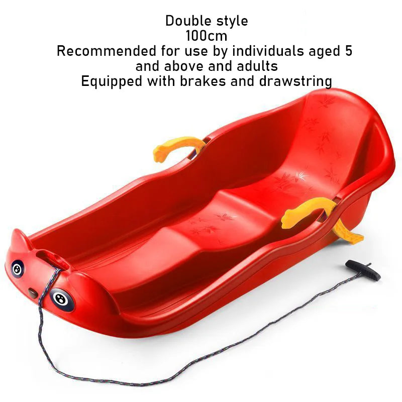 Sand Board, Double Thick With Drawstring Ski Board, Snowboard, Grass Board, Snow Plow, Sled, Adult And Child, Skateboard