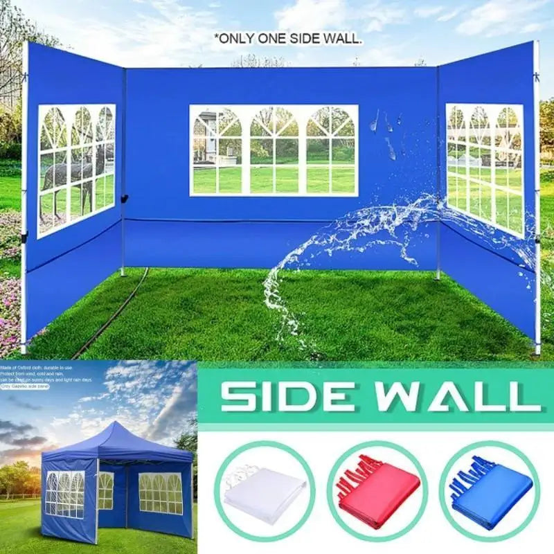 Outdoor Party Waterproof Oxford Cloth Tents Gazebo Rainproof Tent Surface Replacement (Canopy Top and Frame Not Included)