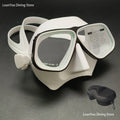 Superior Aluminium Freediving Goggles Similar Apollo Alloy Low Volume Diving Glasses Comfortable Scuba Mask with Black Box