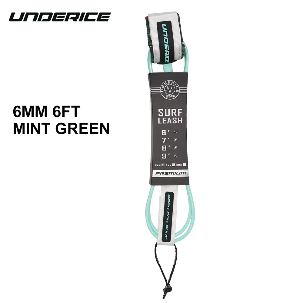 UICE SUP Board Leash Surf Paddle Surf Accessories Surfboard Leash 6-9ft Surf Leg Rope Inflatable Paddle Board Surfing Foot Rope