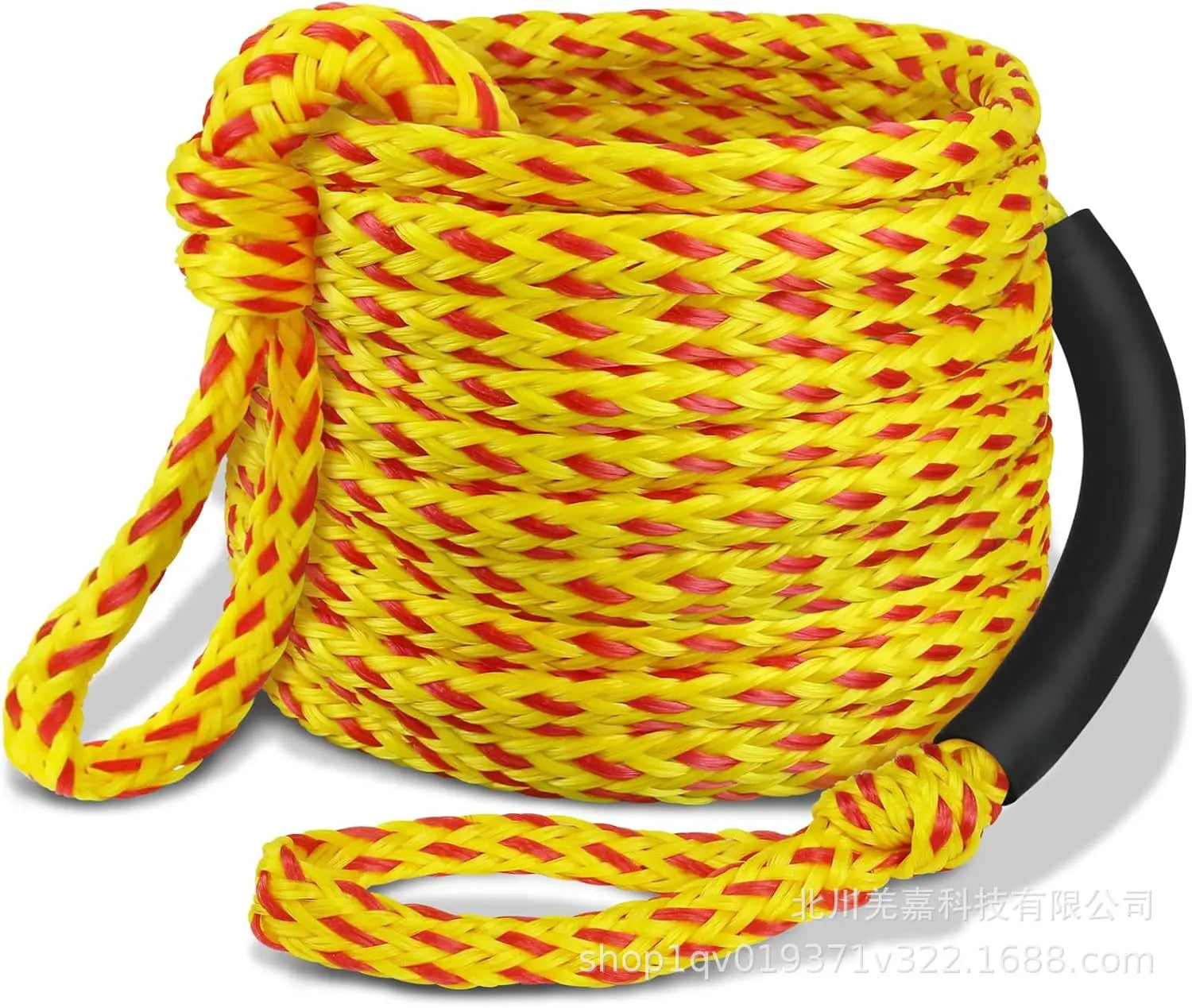 Tow Rope for Inflatable Towable Tube, Boat Pull Rope for Wakeboard Paddle Board Kayak Surfboard Kneeboard Water Sports