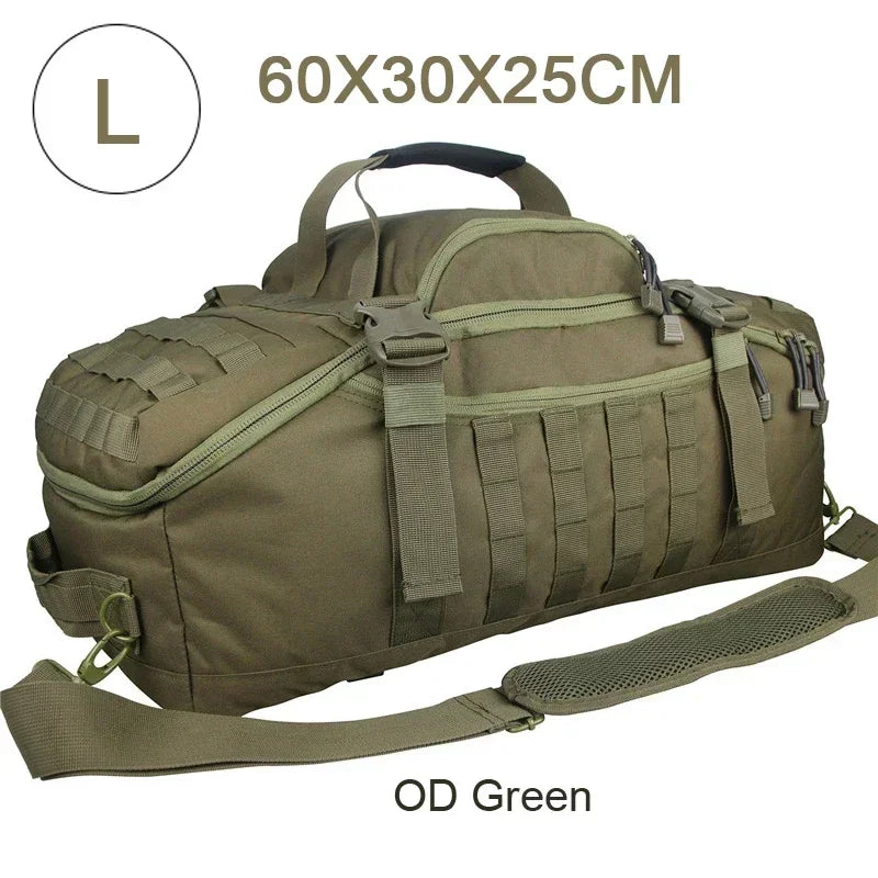 25L 45L 80L Large Duffle Bag Tactical Backpack Outdoor Camping Bags Molle Men Backpacks Travel Bag for Hiking
