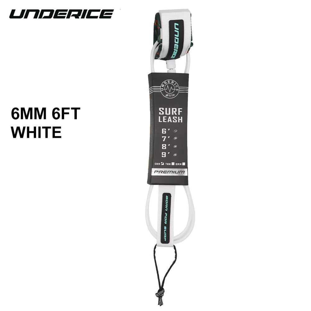 UICE SUP Board Leash Surf Paddle Surf Accessories Surfboard Leash 6-9ft Surf Leg Rope Inflatable Paddle Board Surfing Foot Rope
