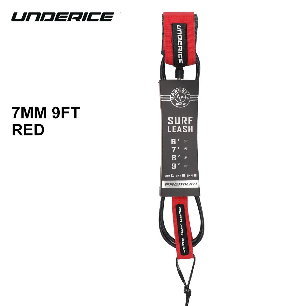 UICE SUP Board Leash Surf Paddle Surf Accessories Surfboard Leash 6-9ft Surf Leg Rope Inflatable Paddle Board Surfing Foot Rope