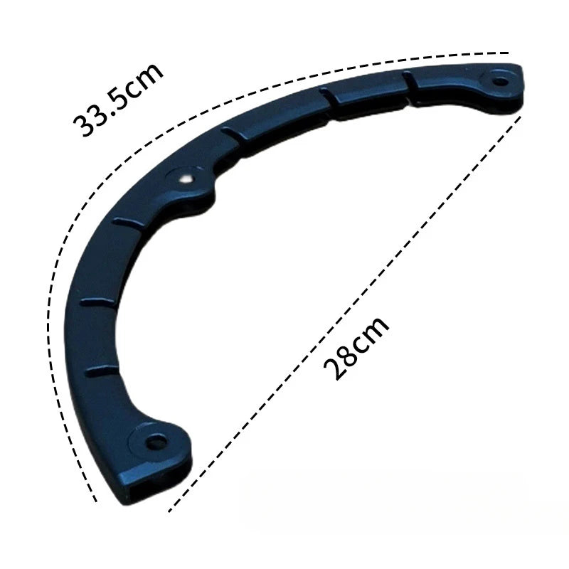 Ski Board Anti-collision Strip Snowboard Protection Strip Snowboard Curved Anti-Collision Strips Skateboard Deck Cover Accessary