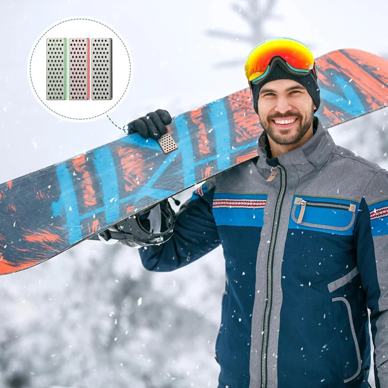 4 Style Diamond Sharpening Stone For Ski Edges Skiing Professional Knife Sharpener 240 360 500 1000 Grit Ski Accessories Outdoor