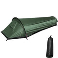 Single-person camping tent Ultra-lightweight compact outdoor sleeping bag Tent Large Capacity Waterproof Backpack Tent cover Hik