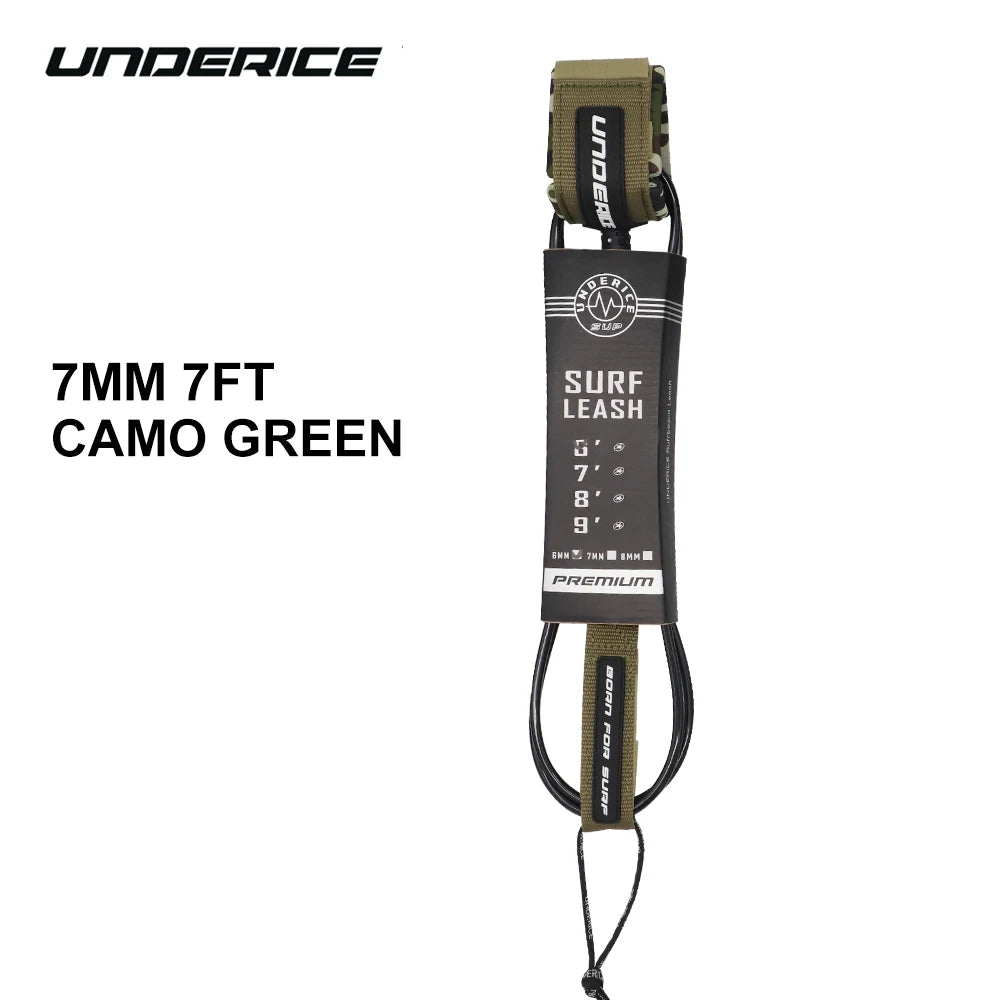 UICE SUP Board Leash Surf Paddle Surf Accessories Surfboard Leash 6-9ft Surf Leg Rope Inflatable Paddle Board Surfing Foot Rope