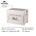 Naturehike Camping Box 60L Large Capacity Folding Storage Box 25L 30L 50L Home Bedside Table Outdoor Travel Picnic PP Sundry Box