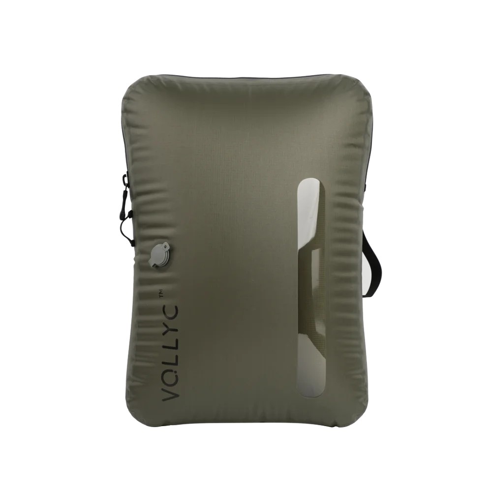 FLEXTAIL X VOLLYC EZYPACK - 18-55L Vacuum Storage Bag, Reusable Clothing Storage Bag, Travel Compression Backpack Luggage Bag