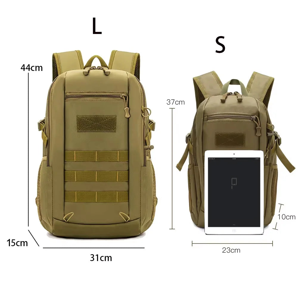 10L/20L Mini Tactical Backpack Travel Outdoor Small Hiking Fishing Hunting Bag Climbing Women Men Rucksack Daypack Camping Bag