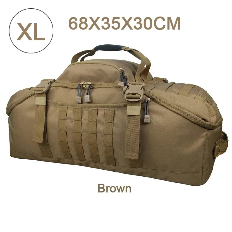 25L 45L 80L Large Duffle Bag Tactical Backpack Outdoor Camping Bags Molle Men Backpacks Travel Bag for Hiking