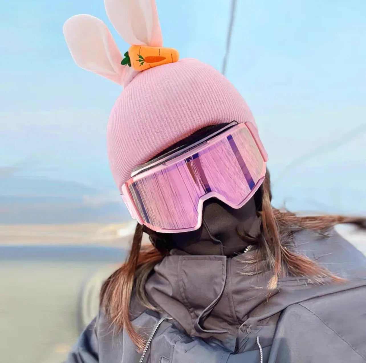 Ski Helmet decoration Skiing Helmet Cover Decor Snowboard Washable men women Outdoor Sports Cute Knitted Helmets Warm hat covers