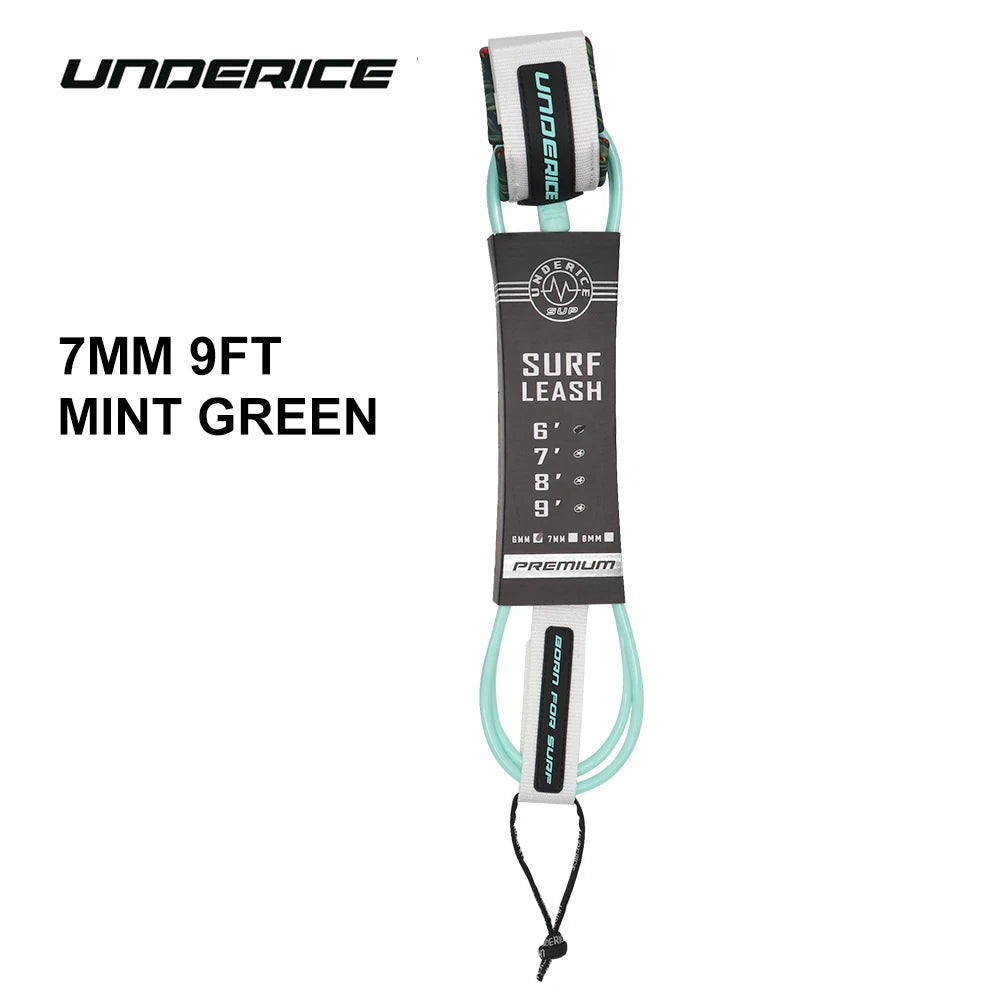 UICE SUP Board Leash Surf Paddle Surf Accessories Surfboard Leash 6-9ft Surf Leg Rope Inflatable Paddle Board Surfing Foot Rope