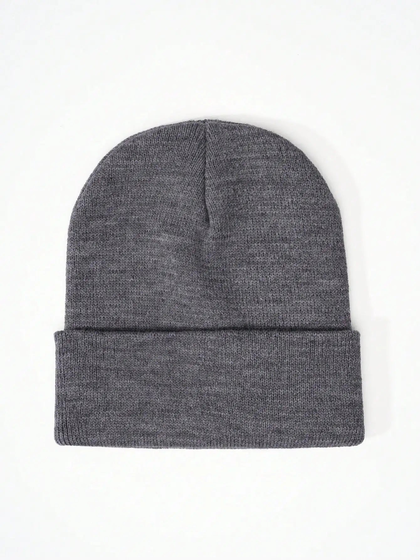 1PC Y2K Style Plain Knitted Beanie Hat Soft Acrylic Warm Skull Cap Cold Weather Fall Winter Daily Commute Outdoor Hat Halloween Streetwear Outfit Accessories For Women Girls