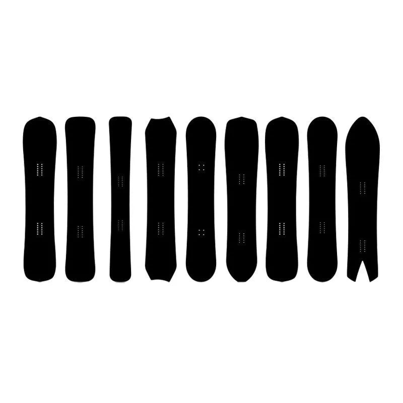 Manlin's New Custom-Made Two-Way Snowboard for Snowboarding Sledding Carving & Park Practice