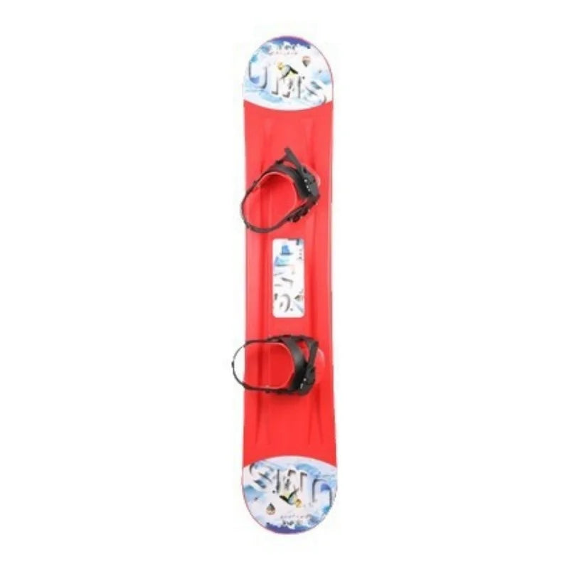 Beginner Snowboard Set with Bindings, All-Mountain Ski Equipment, Men Women Adults Kids Universal Learning Gear