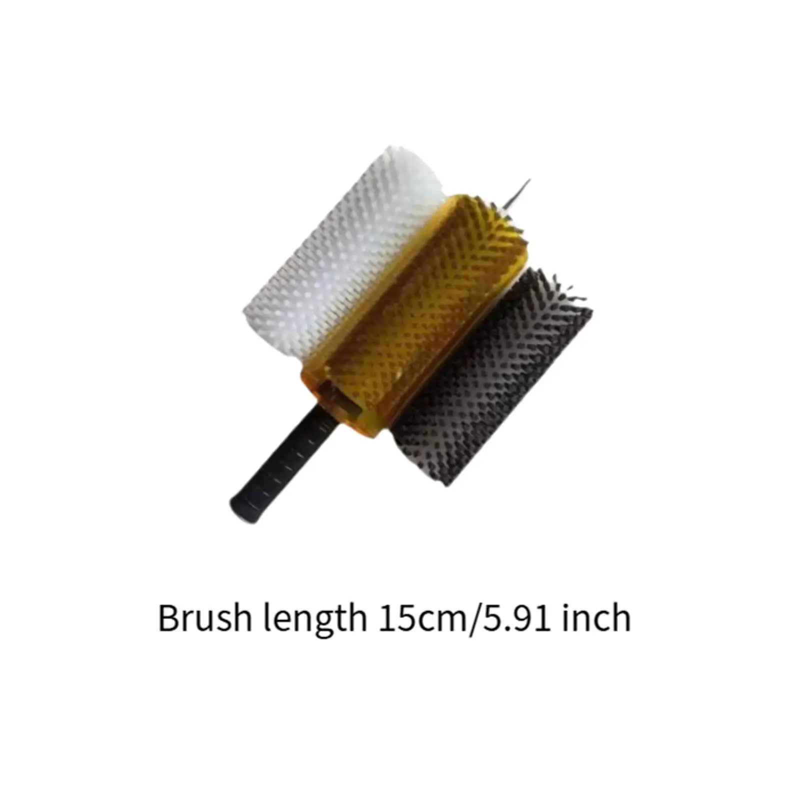 Ski Brush Set Ski Wax Brushes Efficient Portable Accessories Snowboard Maintenance with Shaft Handle Cover for Traveling Ski