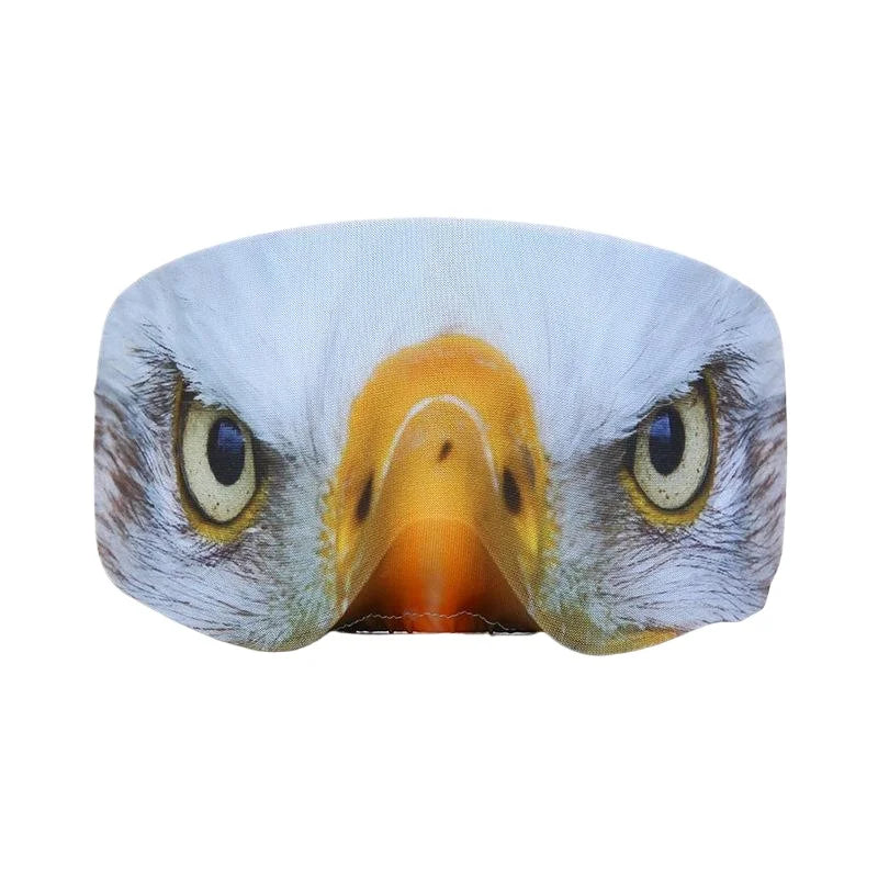 Ski Goggle Cover Scratch-Proof Snowboarding Goggle Protector Cover Elastic Ski Eyewear Cover Snow Sport Glasses Protective Gear