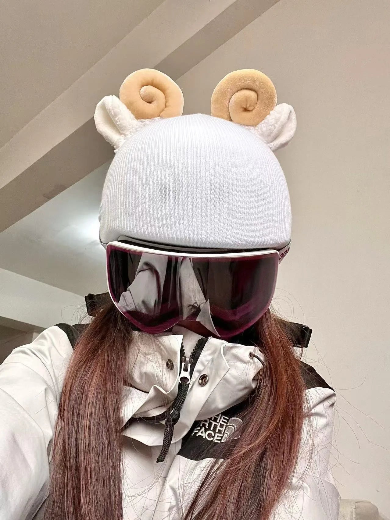 Ski Helmet decoration Skiing Helmet Cover Decor Snowboard Washable men women Outdoor Sports Cute Knitted Helmets Warm hat covers