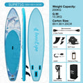 InnoExpo Stand Up Paddle Board Inflatable Surfboard Surf Sup Board Non-Slip Water Sport Paddleboard with Accessories