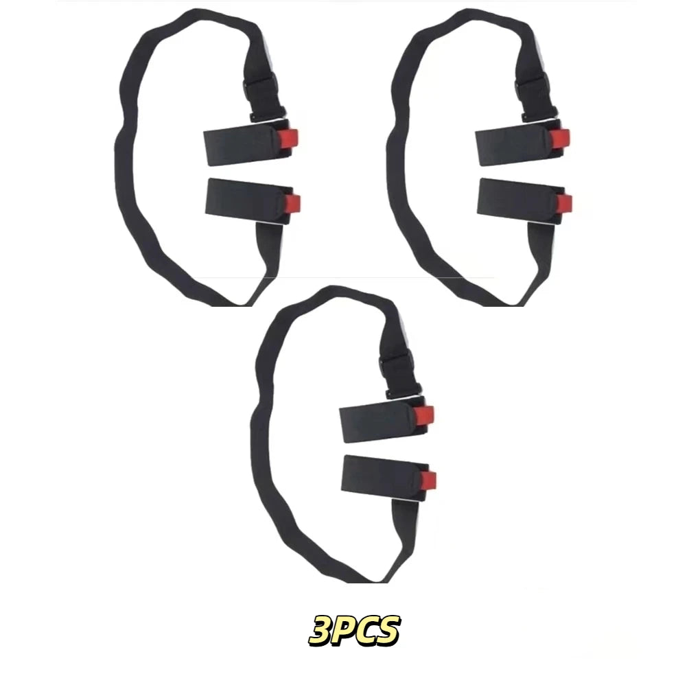 1/2/3/5/8/10pcs Portable Ski Shoulder Strap - Adjustable Snowboard Carrier for Adults & Kids