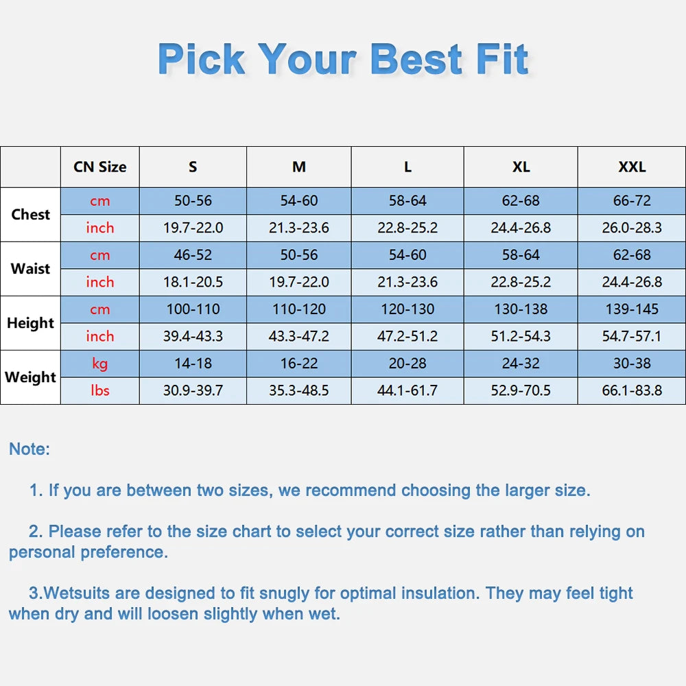 Children Shorty Wetsuit 2.5mm Neoprene Thick Swimsuits  One Piece Surfing Sport Diving Suit for Boys Short Sleeve